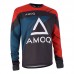 AMOQ SNOWCROSS MOTO T-SHIRT BLACK/ RED